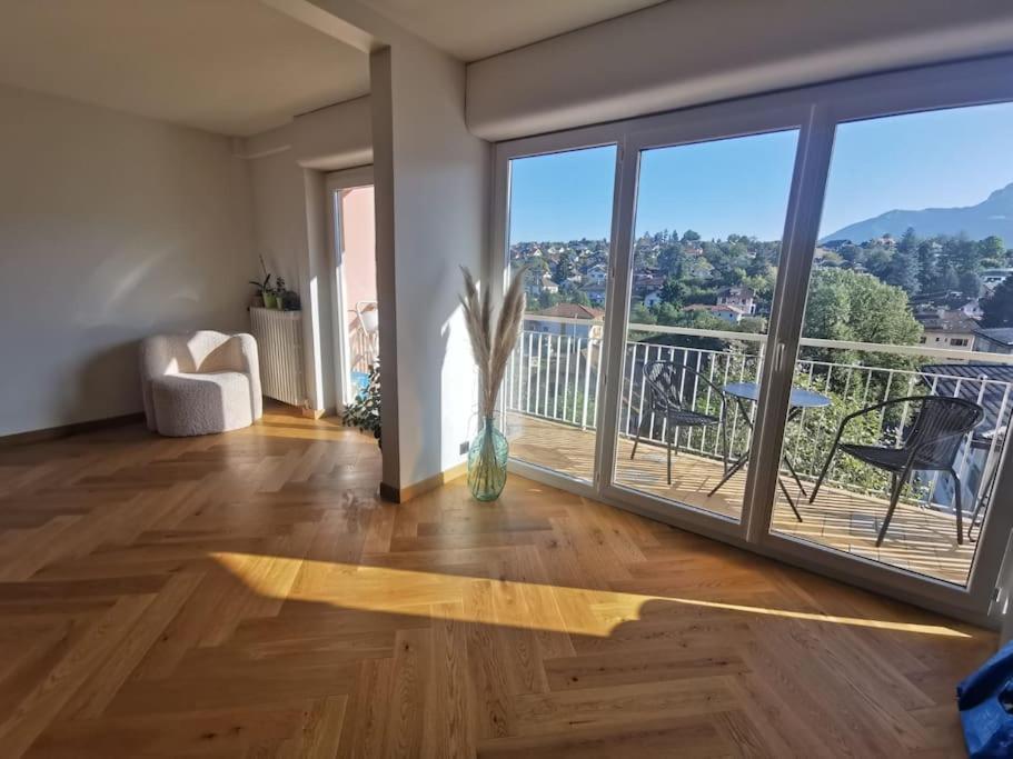 Le Parmelan - Grand Appartement Familial Avec Vue Sur La Montagne Annecy Eksteriør billede